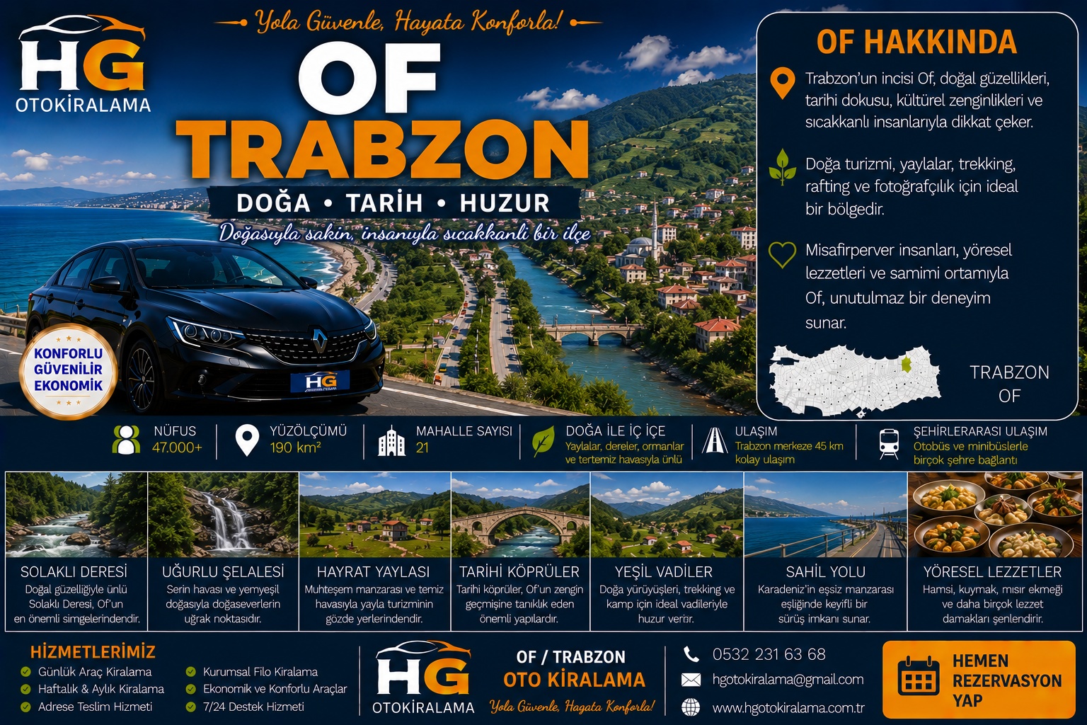 Of Trabzon araç kiralama | HG Blog