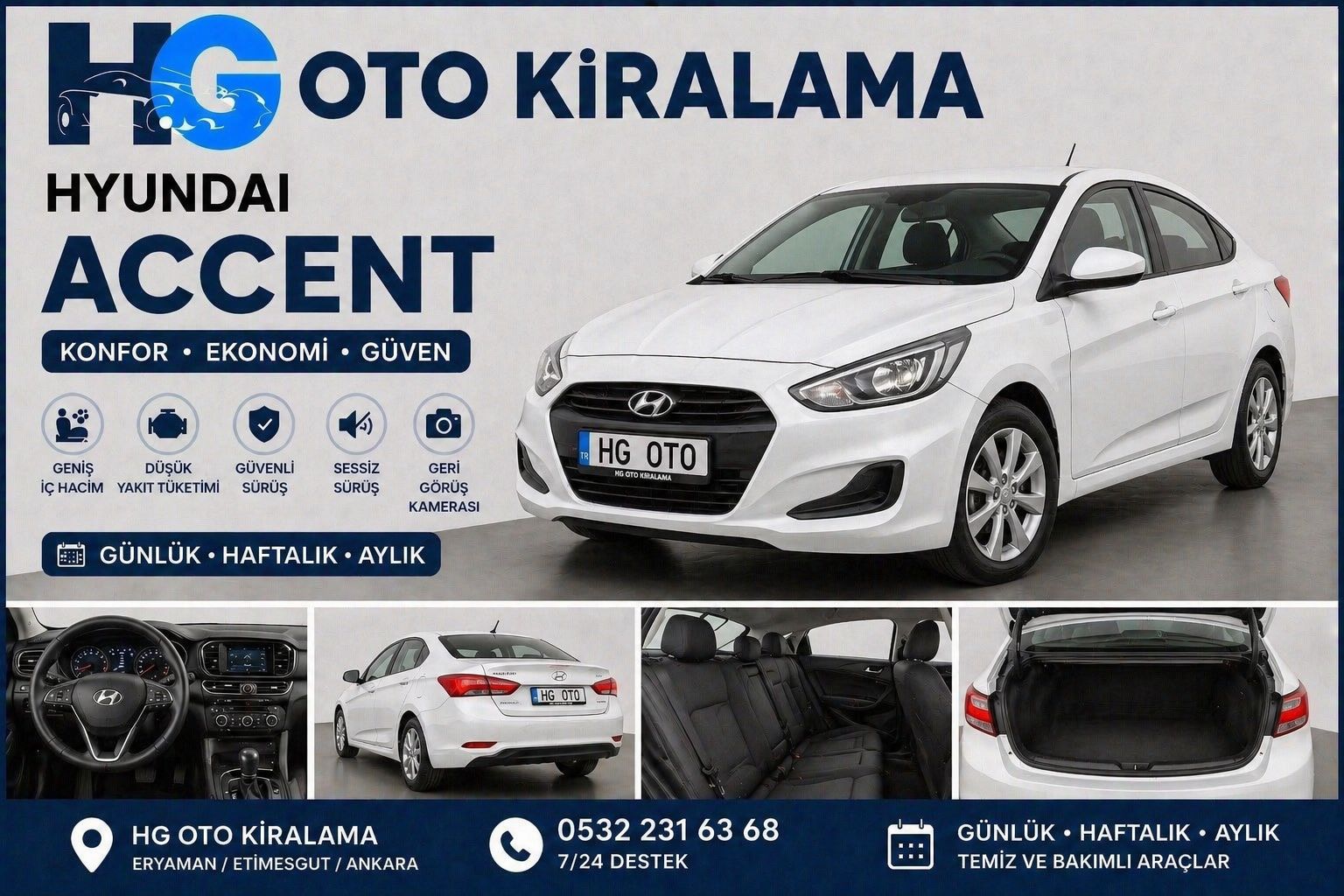 Hyundai Accent Blue