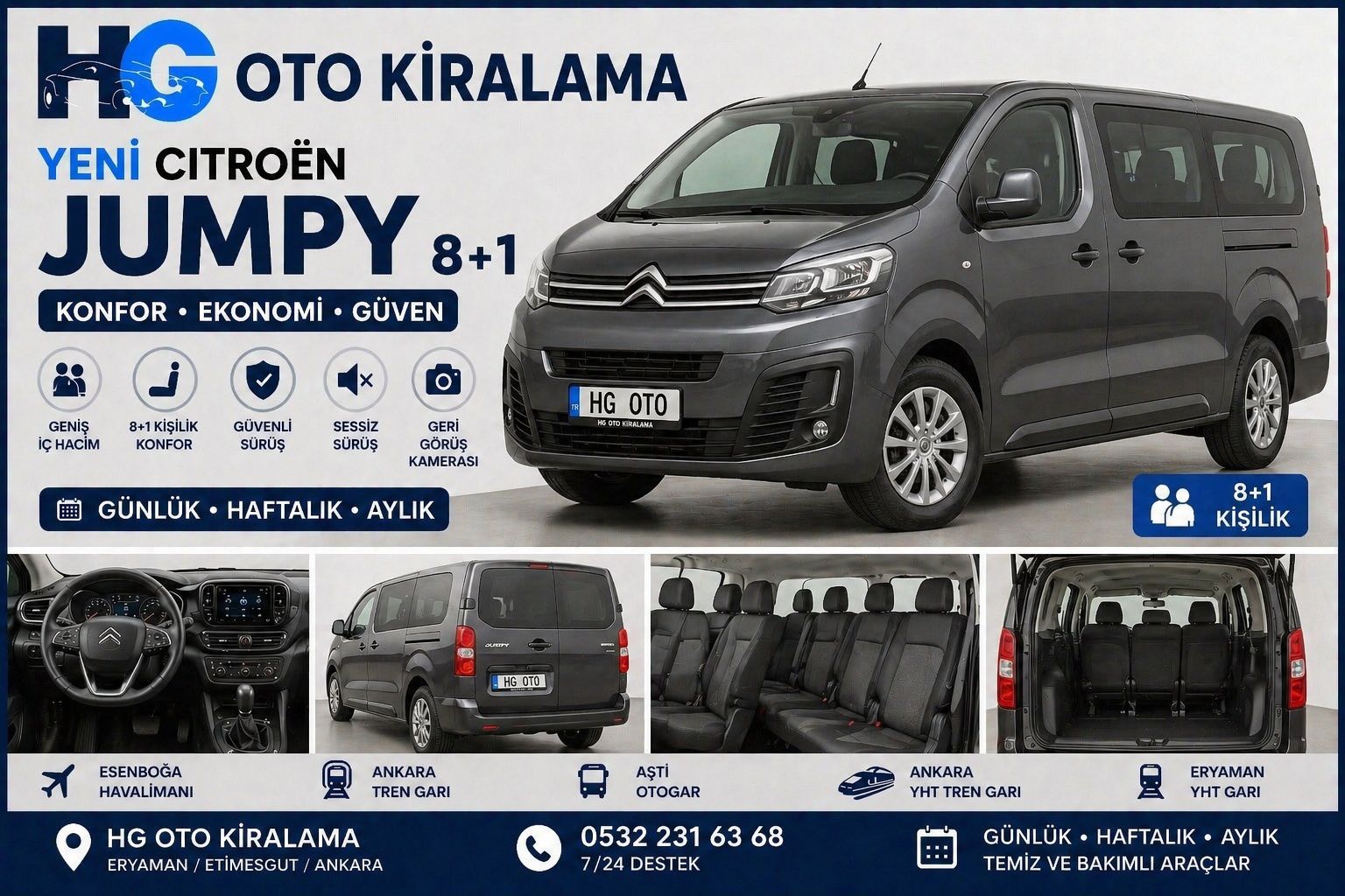 Citroen Jumpy 8+1
