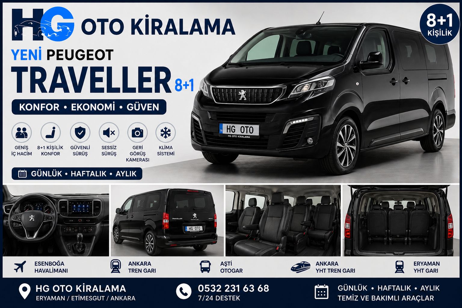 Peugeot Traveller 8+1